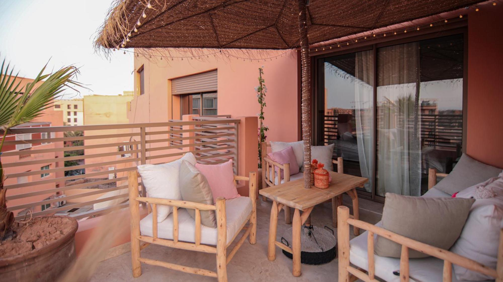 Piscine Chauffee - Sauna - Hammam - Appart Coeur De Gueliz مراكش المظهر الخارجي الصورة